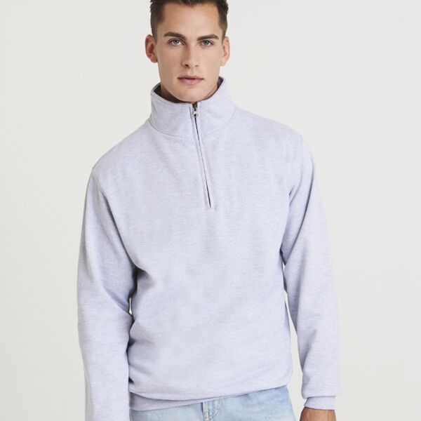 AWDis Sophomore Zip Neck Sweat Thumbnail